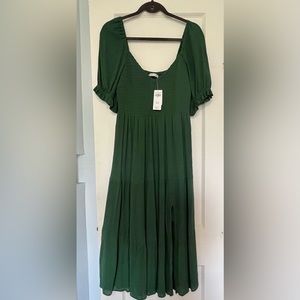 Abercrombie and Fitch midi dress, NWT size L